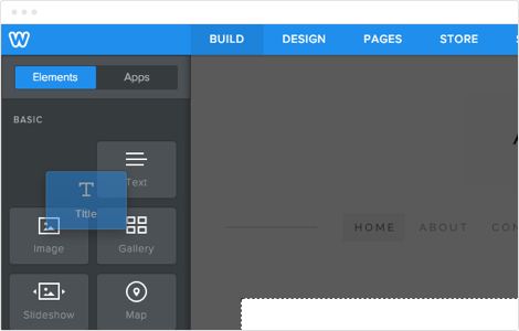 drag and drop ui builder