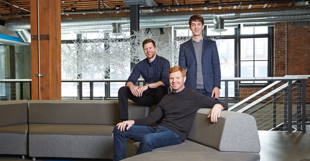 The Founders, Dan, Dave and Chris.