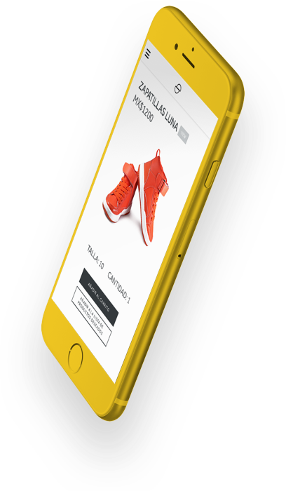 Iphone de comercio electrónico